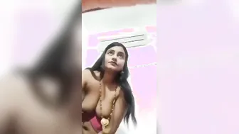 Cheating Wife Making Naughty Video For Her Secret Lover Leaked