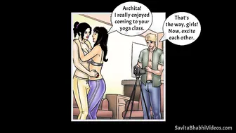 Desi Woman Getting Support From Two Eager Candidates Tonight