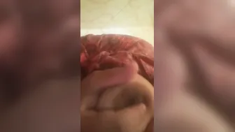 Married Woman In Shower Recording Her Huge Boobs For Her Man