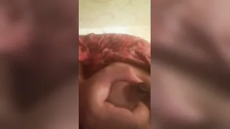 Married Woman In Shower Recording Her Huge Boobs For Her Man