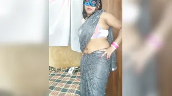 Busty Bhabhi Giving Blowjob Wearing Only Her Innerwear