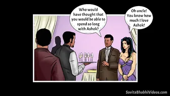 Wife Enjoying Herself At The Anniversary Party With Strangers