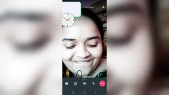 Plump Bhabhi Showing Off Massive Boobs Live On Webcam For Fans