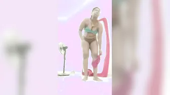 Busty Tamil Babe Sitting Naked Spreading Legs Before Camera