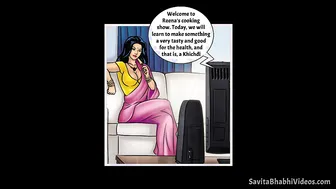 Indian Housewife Getting Naughty While Cooking In The Kitchen