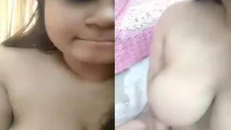 My Thick GF Teasing Me With Her Amazing Big Boobs