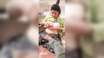 Sexy Bhabhi With Big Boobs Getting Herself Ready For Sex