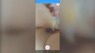 Naughty GF Using Toothbrush To Pleasure Herself On Cam