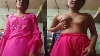 Slim Bengali Girl Fingering Her Horny Wet Pussy At Home