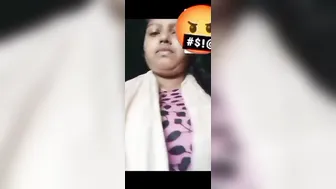 Chubby Desi Babe Teasing With Her Thick Ass In Bedroom Mirror