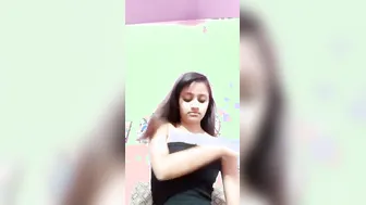 My Cute Gf Showing Off Her Perfect Round Tits On Camera