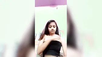 My Cute Gf Showing Off Her Perfect Round Tits On Camera