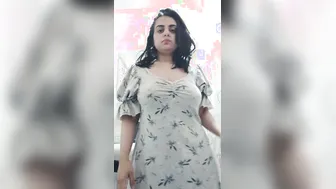 Curvy Indian Girl Secretly Filming Herself Naked In Bathroom