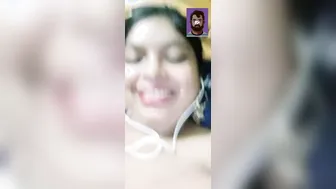 My Chubby Gf Masturbating Her Pussy During Our Video Call