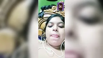 My Chubby Gf Masturbating Her Pussy During Our Video Call