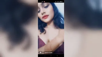 My Gf Teasing Me With Her Big Tits Covering Her Nipples