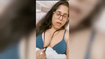 Bikini GF Stripping And Showing Her Boobs For BF
