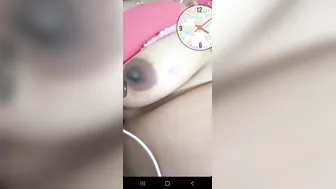 Busty Milf Stripping On Video Call For Her Secret Admirer