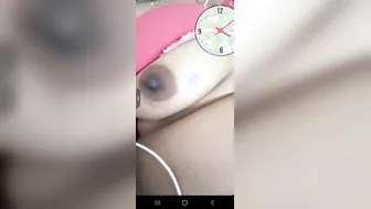 Busty Milf Stripping On Video Call For Her Secret Admirer