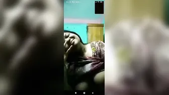 GF Showing Her Perfect Round Boobs On Our Video Call