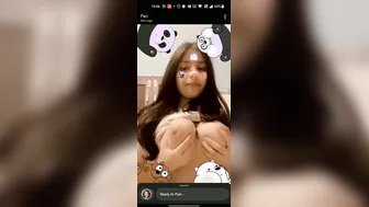 GF Flashing Her Big Tits On Video Chat Gone Viral