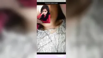 Gorgeous GF Flaunting Her Perfect Round Tits On Camera