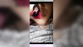 Gorgeous GF Flaunting Her Perfect Round Tits On Camera