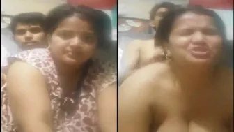 Bhabhi With Hanging Boobs Getting Fucked Hard By Devar At Home