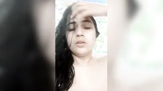 Single Woman Flashing Her Massive Boobs On Selfie Cam Viral