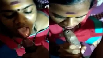 Horny GF Sucking Big Dick In Leaked Desi Mms