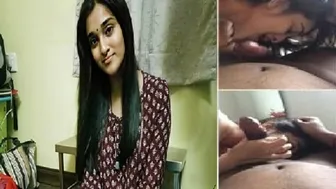 My GF Blowing Older Guy In This Homemade Private Vid