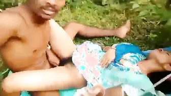 College Gf Getting Fucked Outdoors In The Jungle Filmed