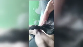 Slim GF From Back Home Giving Me The Sloppiest Head