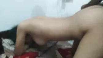 Hottest Desi Babe Sucking Me Off Then Getting Fucked Doggy