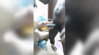 Married Bhabhi Sucking Me Off With Protection On Camera