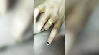 College Slut Showing Off Her Massive Boobs And Dark Pussy