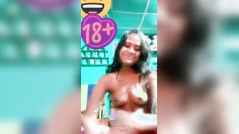 Young College Girl Getting Naked For First Time On Video Chat