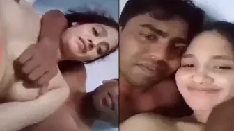 Newly Married Couple Getting Intimate In Viral Bedroom Video