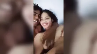 Newly Married Couple Getting Intimate In Viral Bedroom Video