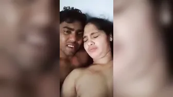 Newly Married Couple Getting Intimate In Viral Bedroom Video