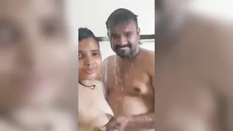 Honeymoon Couple Fucking And Bathing Naked In Hotel Room
