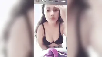 Chubby GF Fingering Her Wet Pussy Naked At Home