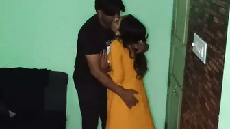 Village Couple Standing Fuck Caught On Camera Raw Homemade