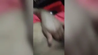 Village Girl Sitting Naked Fingering Herself Alone At Home