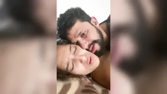 Punjabi Couple Getting Wild Under The Blanket Rough Fucking