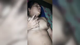 Wife Cheating With Neighbor While Hubby Watches Everything