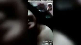 Horny GF Stripping And Teasing Lover On Video Call