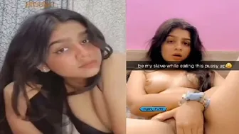 Horny Desi Babe Fingering With Sexy Facial Expressions At Home