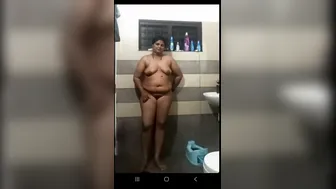 Chubby Married Woman Having Affair Caught Bathing And Fucking