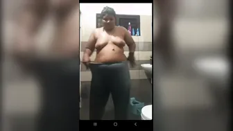 Chubby Married Woman Having Affair Caught Bathing And Fucking